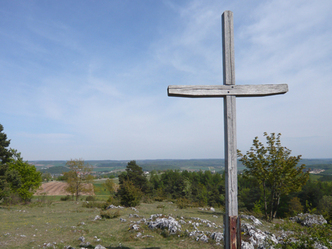 Gipfel am Bocksberg.