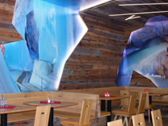 Restaurant Yggdrasil der Eisriesenwelt