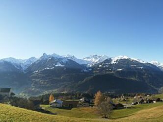 Bartholomäberg Montafon Panorama