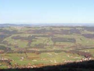 Panoramaussicht vom Koyenstein - Allgäuer Picknickplätze