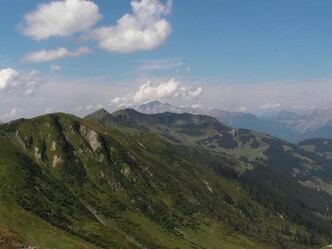 Abzweigung Wanderweg nach Thumersbach - Ochsenkopf