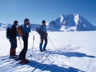 Auf der Aignerhöhe mit Blick auf das Weißeneck