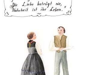 Armengemach - Franz Michael Felder und Nanni Moosbrugger - Illustration Monika Hehle