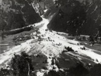 Hochwasser Vandans 1933