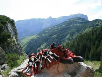 Klettern am Sonnwendjoch