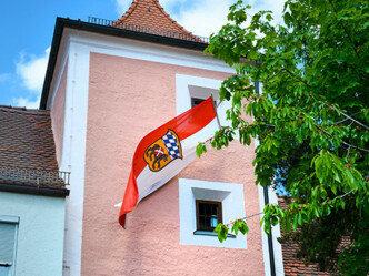 Bürgerturm in der Altstadt Freising©Sabina Dannoura