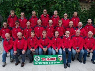 Mitglieder der Bergrettung Bad Goisern