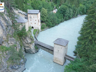 Innradweg Festung Altfinstermünz in Tirol