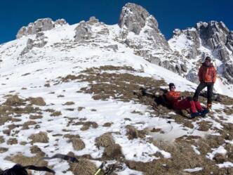 360°-Panorama in der Torscharte