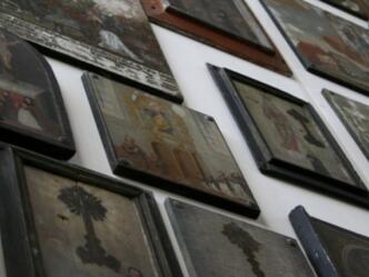 Votivtafeln in Maria Steinbach