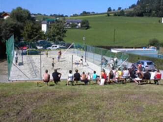 Beachvolleyballplatz