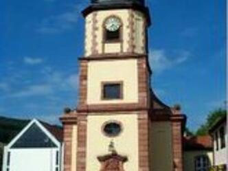 Pfarrkirchen "St. Johannes der Täufer" und "Mariä Heimsuchung" Hobbach - Start der Wanderung