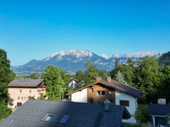 Aussicht auf das Kaisergebirge