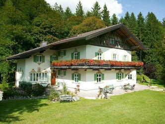 Blick auf unsere Sonnenterrasse