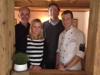 Küchenchef Claus-Christian Waltner, Geschäftsführer Marius Levinger, Direktorin Jil Kretzer & Sport-Animation Oliver Schütz