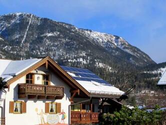 Die Wohnung im 2 Stock mit Südbalkon