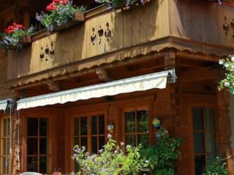 Ferienhaus Hintermair Terrasse