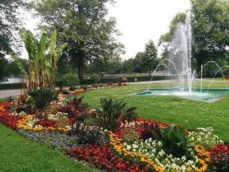 Stadtpark in Lindau am Bodensee