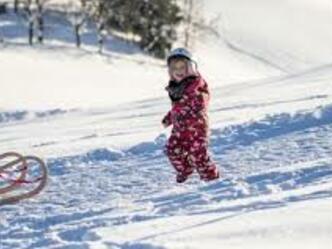Rodelhang an der Ilkahöhe