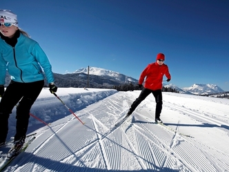 Skating Loipe am Langlaufstadion