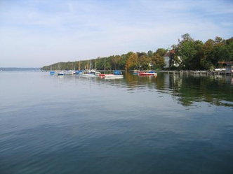 Uferblick Starnberger See