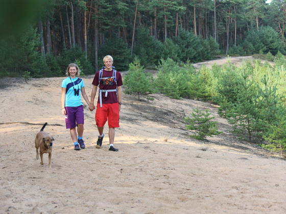 Wanderung auf dem Fränkischen Dünenweg