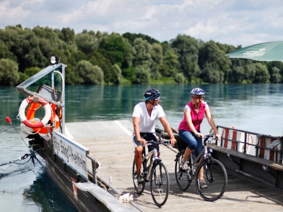 Seilfähre in Eining
