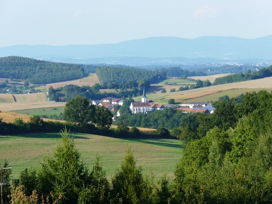 Blick auf Amsham