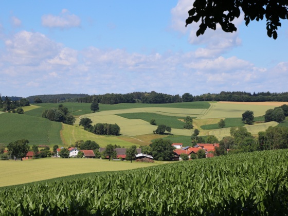 Ausblick auf der Tour