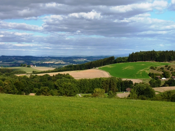 Blick ins Rottal bei Bad Birnbach