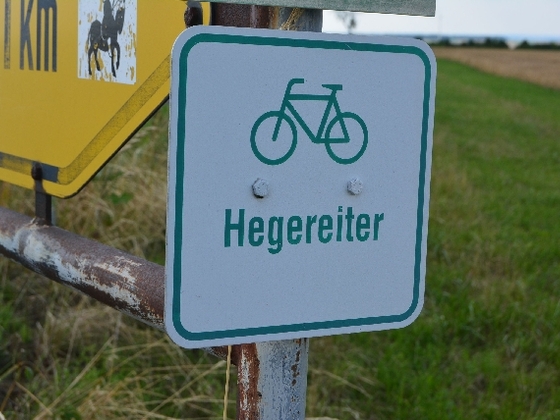Markierung des Hegereiterweges