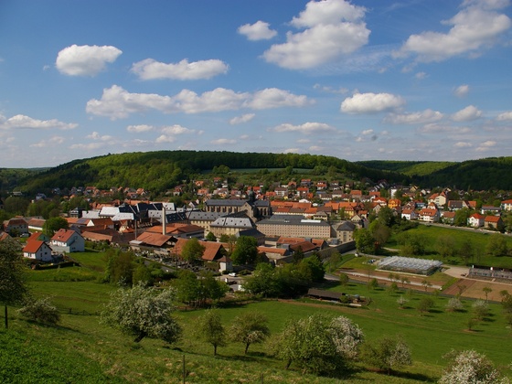Blick auf Ebrach