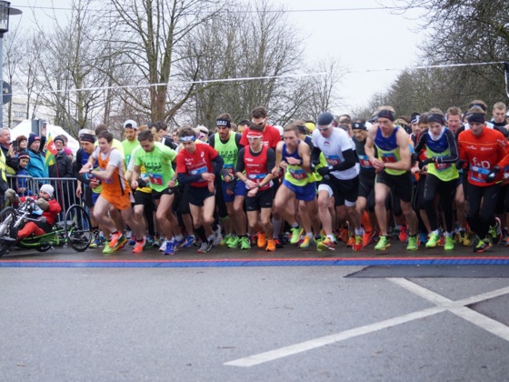 Start des Hauptfeldes