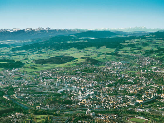 Blick über Kempten