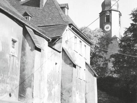 Inkurabel und Lorenzkirche 1956
