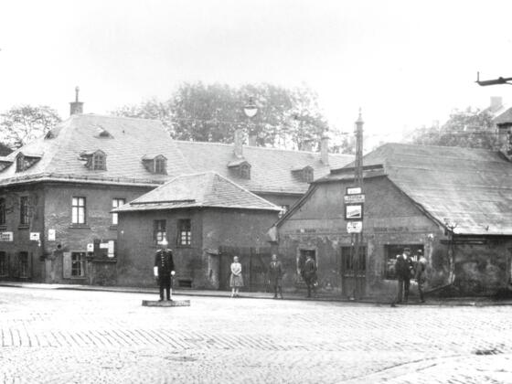 Das Rote Ross um 1910