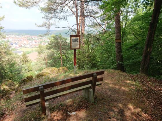 An der &quot;Schönen Aussicht Nord&quot; bei Plech