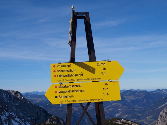 Tafel Reiter Steinberge 2051m