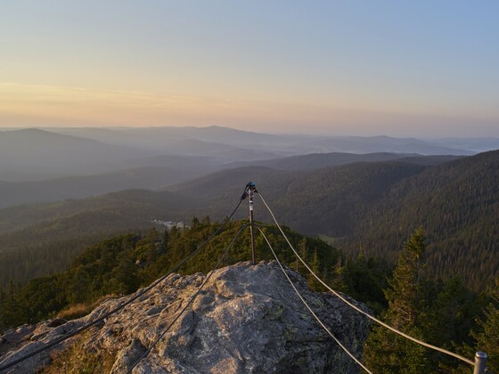 Sonnenaufgang am Großen Arber