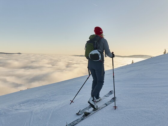 Skitour am Arber