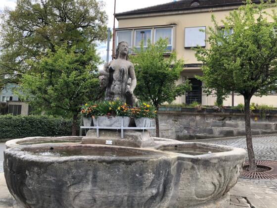 Der Jungfer-Kättl-Brunnen in Weißenbrunn