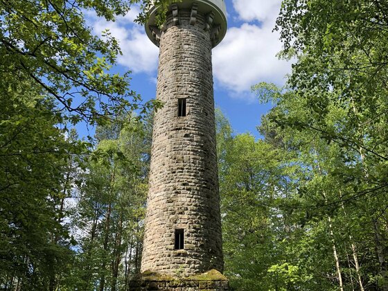 Der Lucas-Cranach-Turm auf dem Kaltbucher Knock