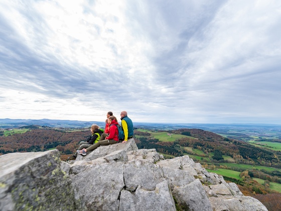 Ausblick von der Milseburg