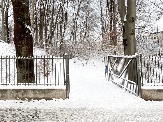 Eingangstor zum Dichtergarten