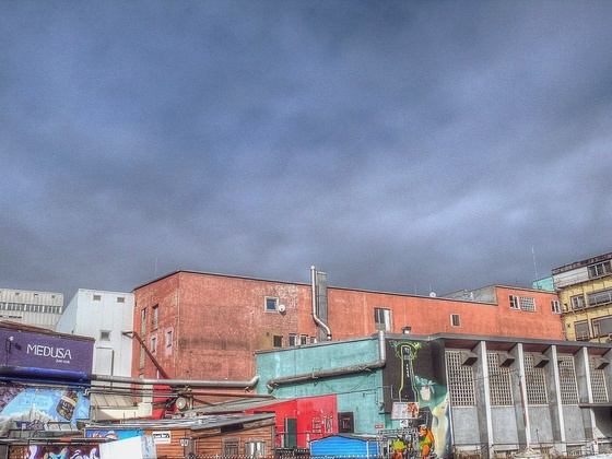 Blick auf Wersviertel mit WERK 1