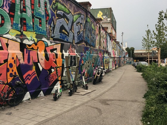 Murals in der Tumblingerstraße - September 2019