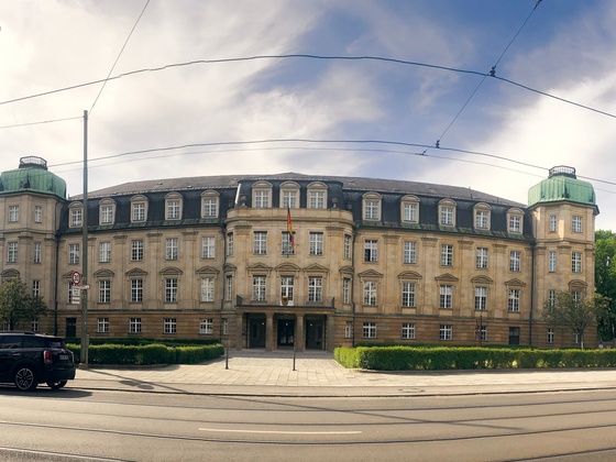 Fassade des Bundesfinanzhofs