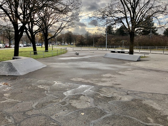 Der Skatepark Ackermannbogen