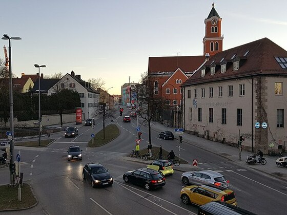 Martin-Luther-Straße am Giesinger Berg