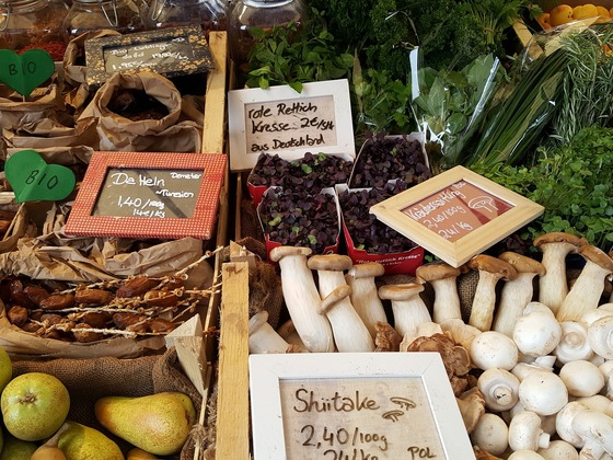 Produkte Wochenmarkt